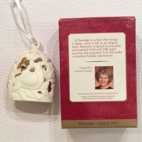 B1G1 FREE Vintage 2001 Hallmark Partridge in a Pear tre - Picture 2 of 3
